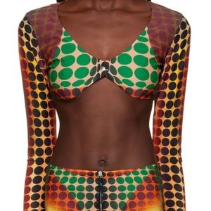 JPG BROWN DOT TOP ONLY